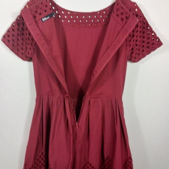 Dear Creatures, As Seen on "New Girl", Retro Dress, Color Berry, Size Small - Picture 5 of 16